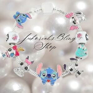 Axolotl And Friends Charm Bracelet